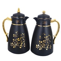 طقم ترامس شاي وقهوة اسود ...