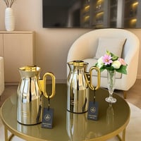 طقم ترامس فاخر سعة 1 لتر + 1 لتر بتصميم أنيق وعصري