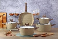 طقم جرانيت 5 قطع مقاسات مختلفة