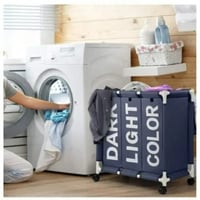سلة غسيل للملابس متعدد الألوان والاستخدامات 62x35x...