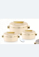 طقم حافظات طعام 3 قطع 1500/2000/2500مل