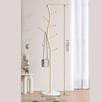 علاقة ملابس معدنية ثابتة مع خطافات سكري