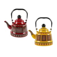 أبريق تراثي شاهي قهوة عشوائي اللون