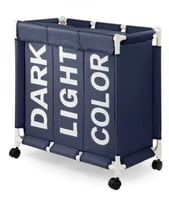 سلة غسيل للملابس متعدد الألوان والاستخدامات 62x35x...