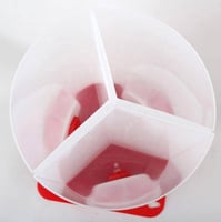 موزع مشروبات دوار ثلاثي