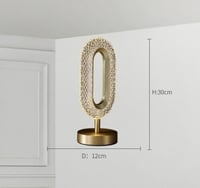 ابجورة كرستالية ب 3 ألوان لاسلكية