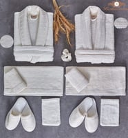 طقم ارواب حمام كلفة - مزدوج 13 قطعة