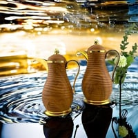 طقم ترامس للشاي والقهوة بتصميم أنيق