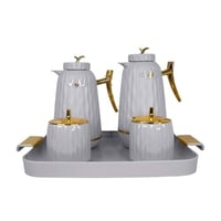 طقم ترامس مع صينية و٢ سكرية ... comah