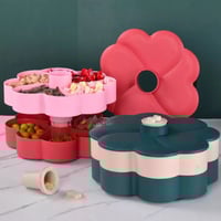 صندوق على شكل زهرة لتقديم الحلويات والمكسرات