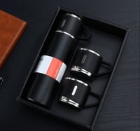 مطارة مع 3 أكواب مزدوجة عالية الجودة