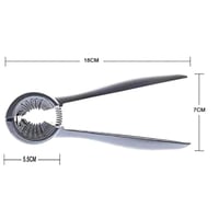 أداة كسارة البندق والجوز فضي 18 سم