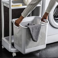 سلة متعددة الاستخدام بكفرات 3 دور