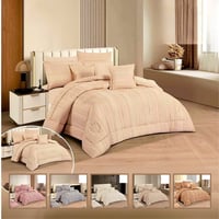 مفرش صيفي 8 قطع بالوان رائعة