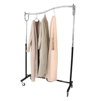 علاقة ملابس وعبايات قوية كروم وحديد تايواني