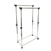 استاند ملابس مزدوج استيل 157X83