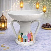 صحن فخار بفانوس رمضان