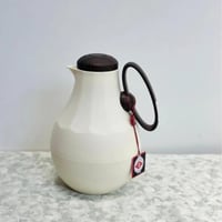 ترمس فاخر بتصميم كلاسيكي عصري، بلون رمادي 1لتر