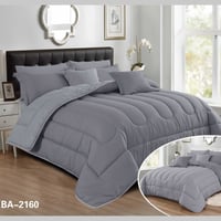 مفرش صيفي نفرين سادة 10 قطع