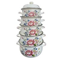 طقم طناجر أنيق ومتين – 5 قطع