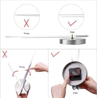 ساعة حائط ذهبية ثلاثية الابعاد بدون اطار يمكنك ترك...