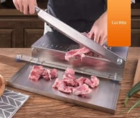 قطاعة لحم من الفولاذ المقاوم للصدى