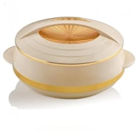 حافظة طعام ايليت جولد العازل للحرارة الفخمة