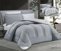 مفرش نفرين 6 قطع سادة مكرو