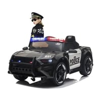 سيارة أطفال دودج شرطة 12 فولت وريموت للتحكم عن بعد