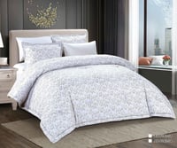 مفرش جاكار سادة نفرين 6 قطع