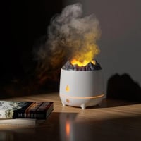 فواحة وملطف جو بإضاءة متعددة ابيض