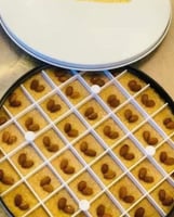 صينية بسبوسة مع قطاعة شكل دائري 35سم