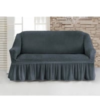 تلبيسة كنب مقعد ثثنائي سادة