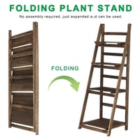 رف تخزين نباتات الزهور والكتب