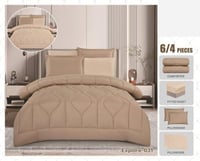 لحاف ميكرو فيبر ناعم صيفي 6 قطع