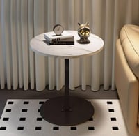 طاولة جانبية عصرية بني