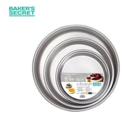 طقم صواني تشيز كيك من بيكرز سيكريت 3قطع المونيوم