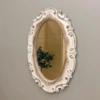 مرايا جدارية كلاسيك خشب ريفي