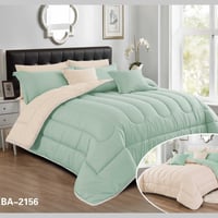 مفرش صيفي نفرين سادة 10 قطع