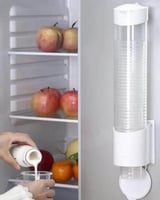 حامل أكواب بلاستيكي مثبت على الحائط