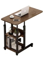 طاولة جانبية على شكل حرف C قابلة لتعديل الارتفاع