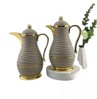 طقم ترامس للشاي والقهوة بتصميم أنيق