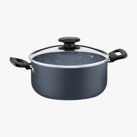 طقم قدور برازيلي ماركة ترا مونتينا 7 قطع أحمر