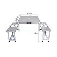 طاولة نزهات قابلة للطي مناسبة للتخييم والأنشطة الخ...