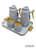 طقم ترامس مع صينية و٢ سكرية ... comah