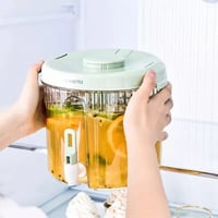 موزع مشروبات بغطاء وحنفية