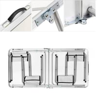 طاولة نزهة قابلة للطي مع 4 كراسي