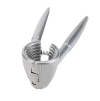 أداة كسارة البندق والجوز فضي 18 سم