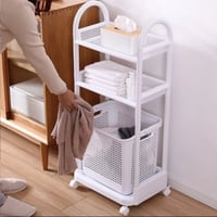 سلة متعددة الاستخدام بكفرات 3 دور