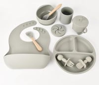 أدوات طعام الرضع 9 قطع